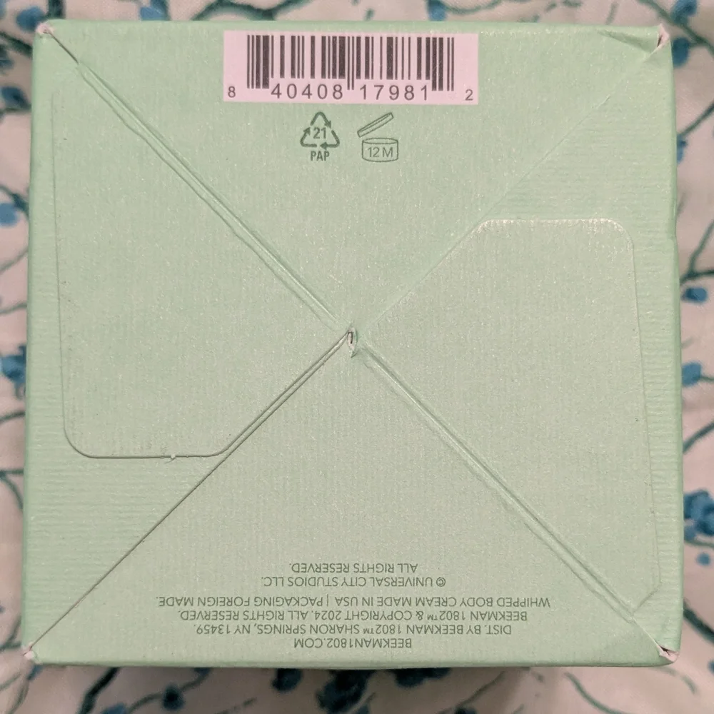 New Beekman 1802 Wicked Movie Whipped Body Cream - New In Box